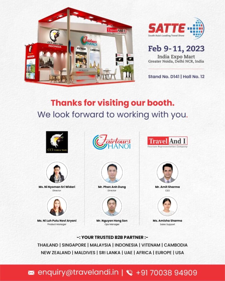 SATTE Road Show 09-11 Feb 2023