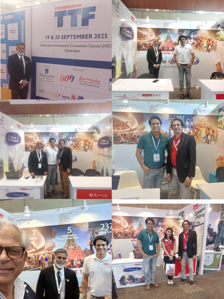 TTF Hyderabad 19-20 Sep together with Resorts  World - Genting, U2 Travels & Travel And I